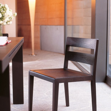 chair Bryant sedia con braccioli