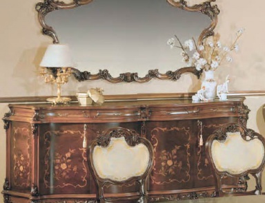 The credenza chest of drawers for dishes, Fratelli Radice