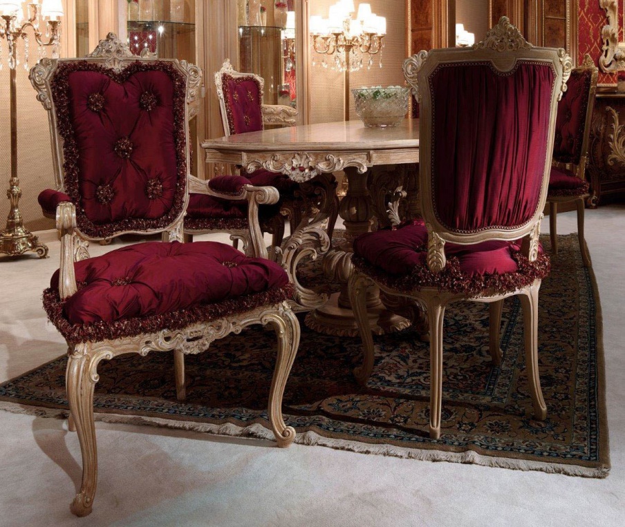 A chair with soft upholstery, Fratelli Radice