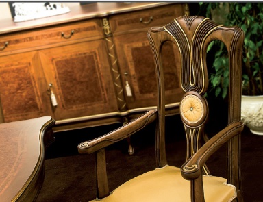 Chair with armrests, Fratelli Radice