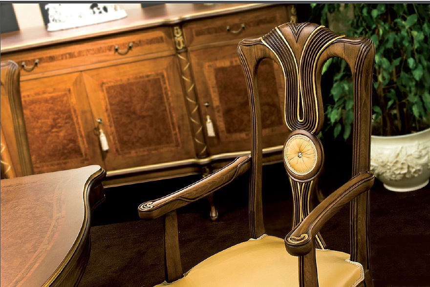 Chair with armrests, Fratelli Radice