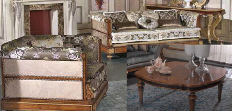 Living room (sofa set) Bianchini