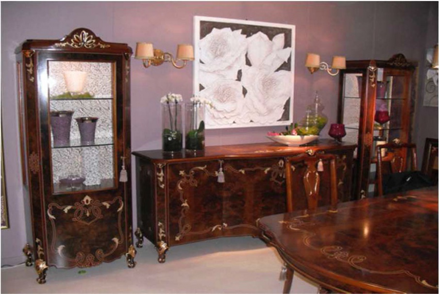 Dining room (dining set), Bianchini