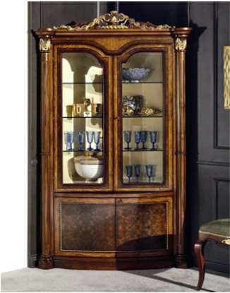 Showcase with glazed doors, Bianchini