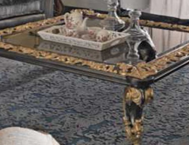 Coffee table with mirror top, Bianchini