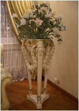 Wrought iron flower Bianchini