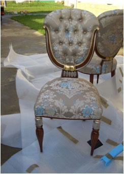 Chair without armrests, Bianchini