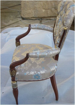 Chair with armrests, Bianchini