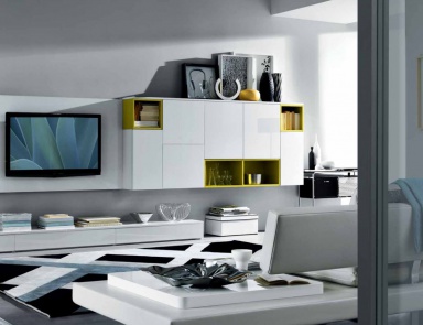 Modular system made from natural wood Fusion 06, MisuraEmme