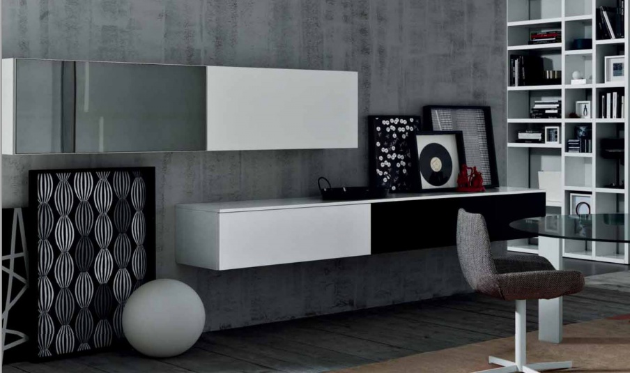 Modular system made from natural wood Fusion 13, MisuraEmme