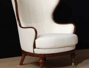 The high-backed chair Altea, Busnelli Adamo