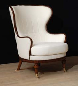 The high-backed chair Altea, Busnelli Adamo