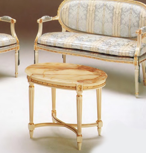 Oval coffee table, Fratelli Radice