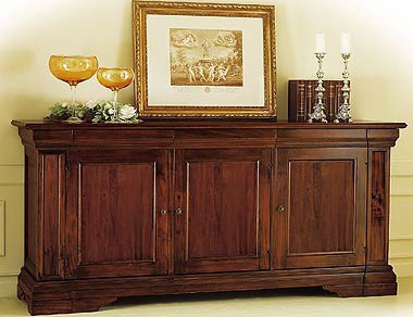 Sideboard in solid wood , DOLFI