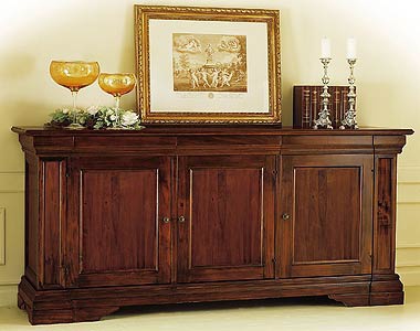 Sideboard in solid wood , DOLFI