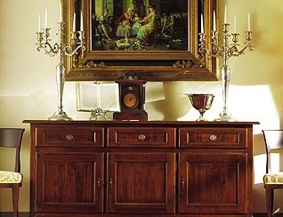 Sideboard in solid wood , DOLFI