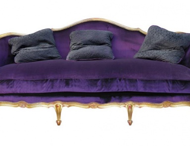 Sofa with fabric upholstery D Description, Moissonnier