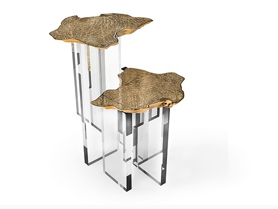 Monet Brass pridivanny table, Boca Do Lobo