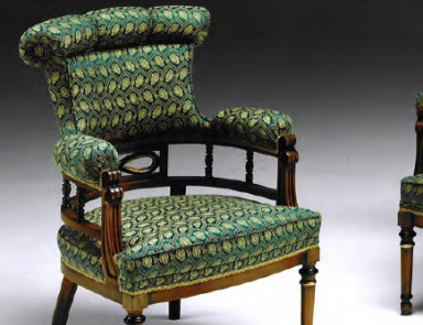 Armchair in fabric, Fratelli Radice