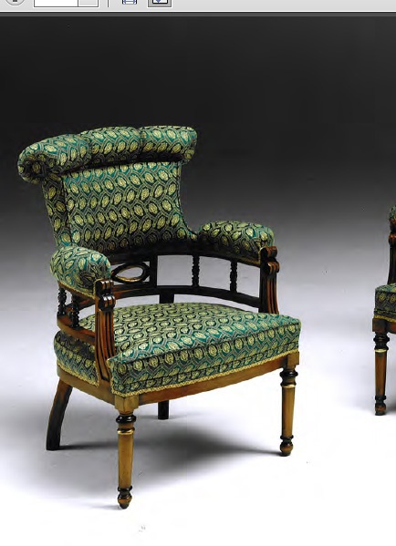 Armchair in fabric, Fratelli Radice