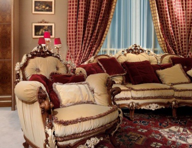 Armchair in fabric, Fratelli Radice