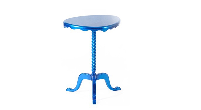Table with round top Ottoman, Boca Do Lobo
