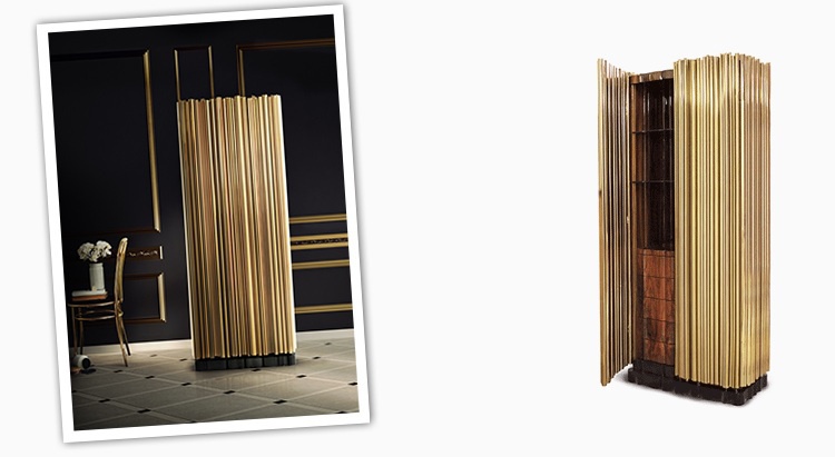 Wardrobe with hinged doors and drawers Symphony Boca Do Lobo