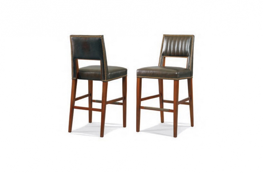 Bar chair leather, WhittemoreSherrill Luxury furniture MR