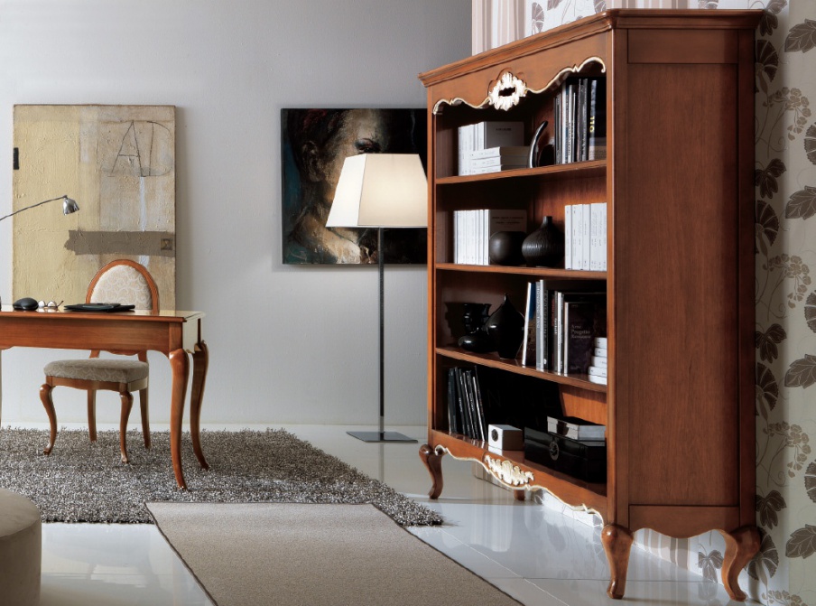 A bookcase with open shelves, Giorgio Casa