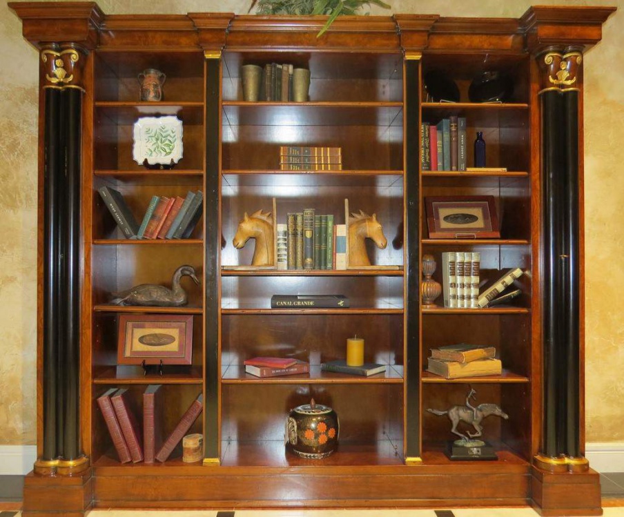 Bookcase natural wood, Francesco Molon