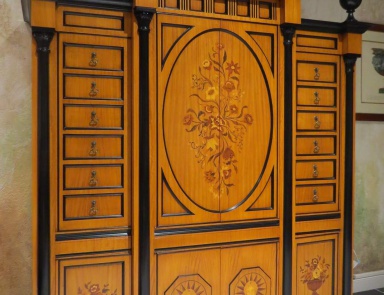 Bookcase natural wood, Francesco Molon