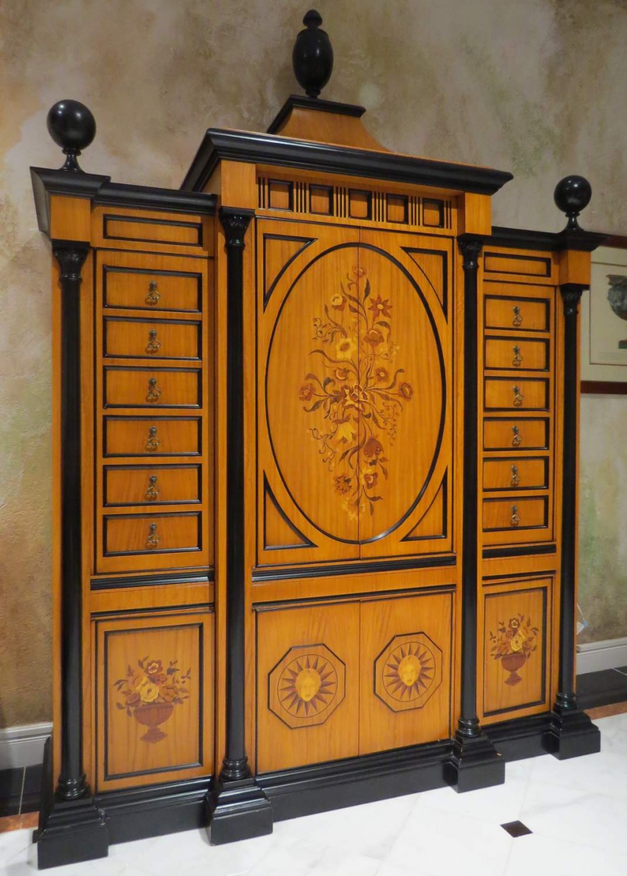 Bookcase natural wood, Francesco Molon