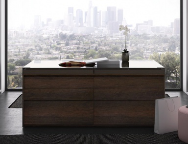 The Cabinet of natural wood Island, Pianca