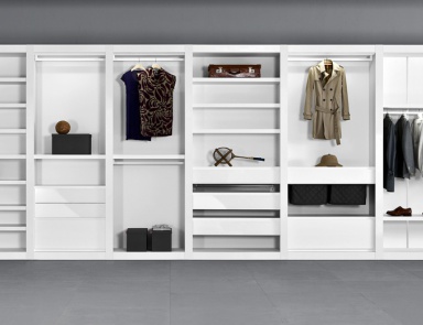 Dressing room type "boiserie" Sipario, Pianca