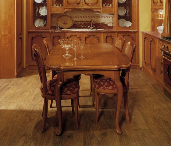 Table made of natural wood the collection of Marie Claire, Cadore