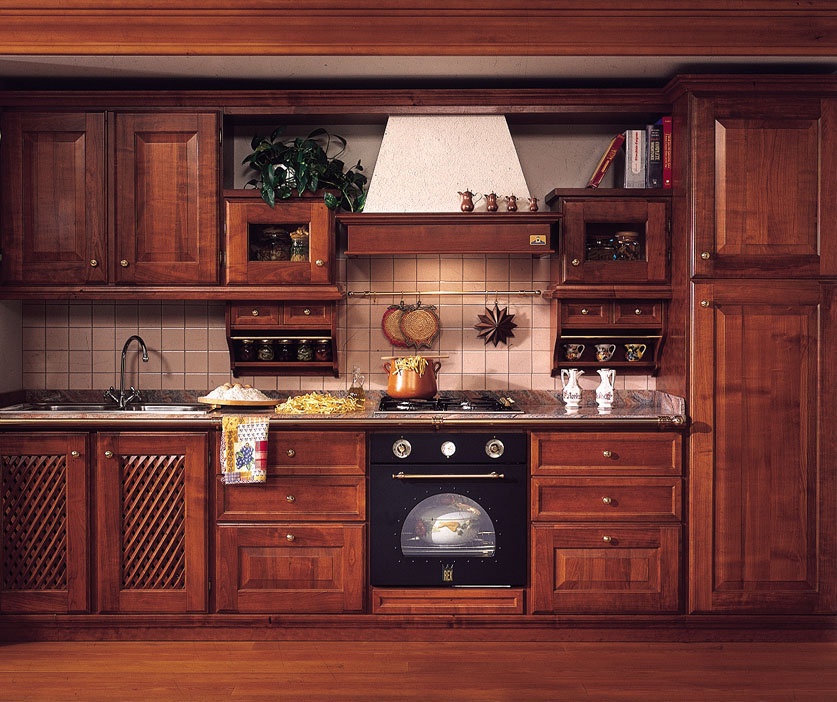 Set for the kitchen with marble top Canova, Cadore