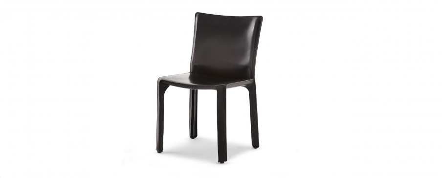 412 Cab chair on a metal frame, Cassina