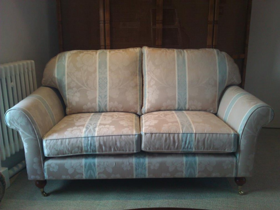 Sofa with wooden frame and fabric upholstery Bourton, Wesley Barrell