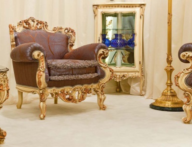 Armchair in fabric, Fratelli Radice