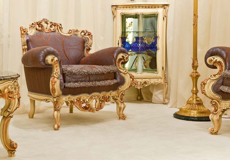 Armchair in fabric, Fratelli Radice