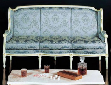 Three-seater sofa with high back, Fratelli Radice