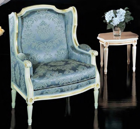 Armchair in fabric, Fratelli Radice