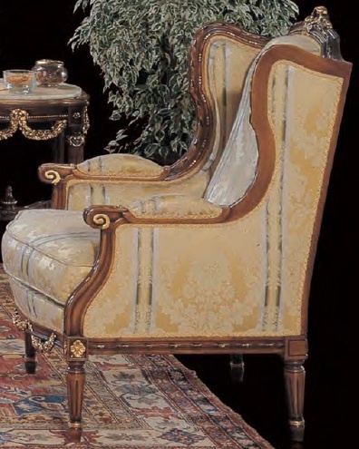 Armchair in fabric, Fratelli Radice