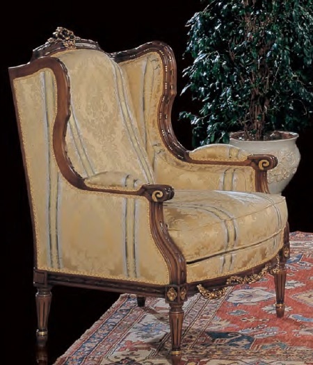 Armchair in fabric, Fratelli Radice