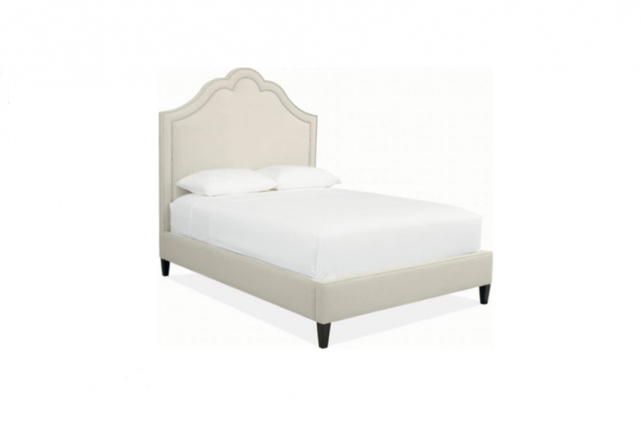 Bed with high headboard Azzuro,Tomasville