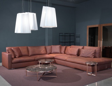 Gordon corner sofa, Giulio Marelli