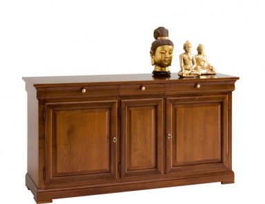 Dresser / chest of drawers with three doors and drawers , Selva 