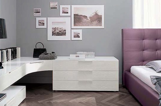 Link a chest of drawers with three drawers, Cenedese