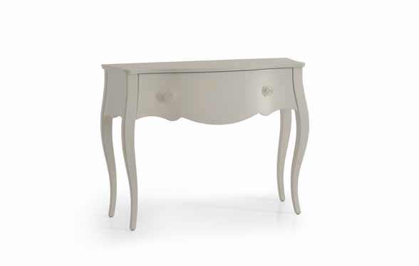 The console is natural wood Arcadia, Piermaria