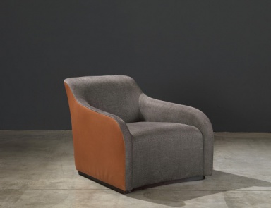 A chair with a low back Design Ribot, Giulio Marelli